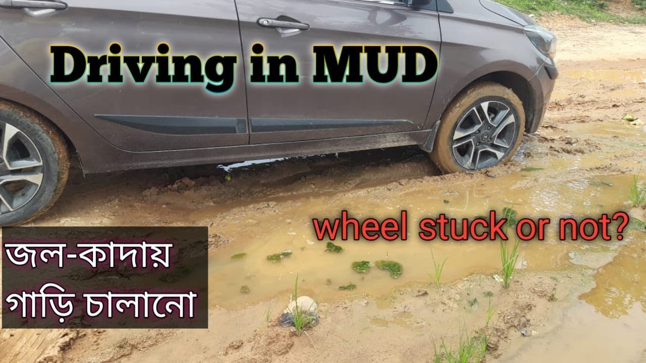 Driving in mud