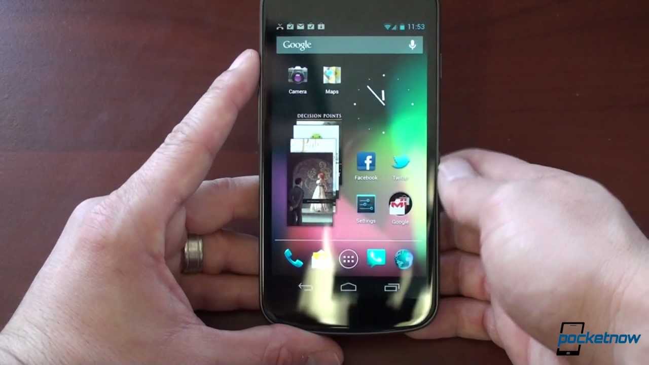 Android 4.1 Jelly Bean Tour on Galaxy Nexus! | Pocketnow