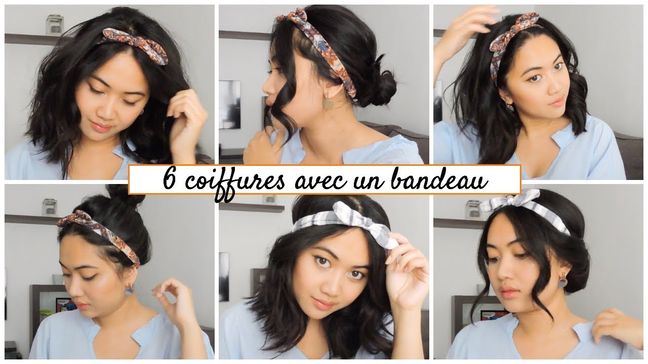 TUTO: 6 COIFFURES AVEC UN BANDEAU (SIMPLE & RAPIDE)- Vanesstyle