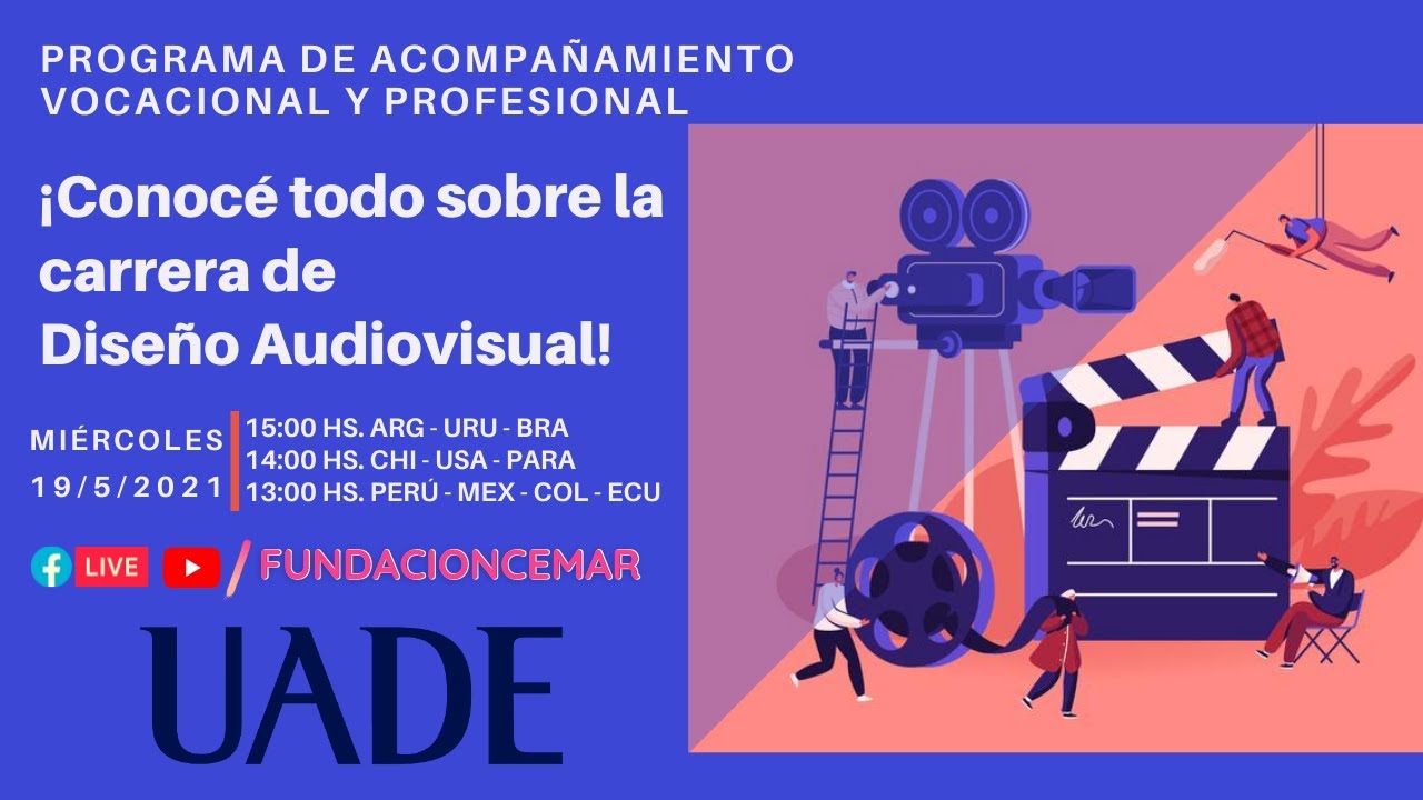 UADE | ¡Conocé todo sobre la carrera de Diseño Audiovisual!