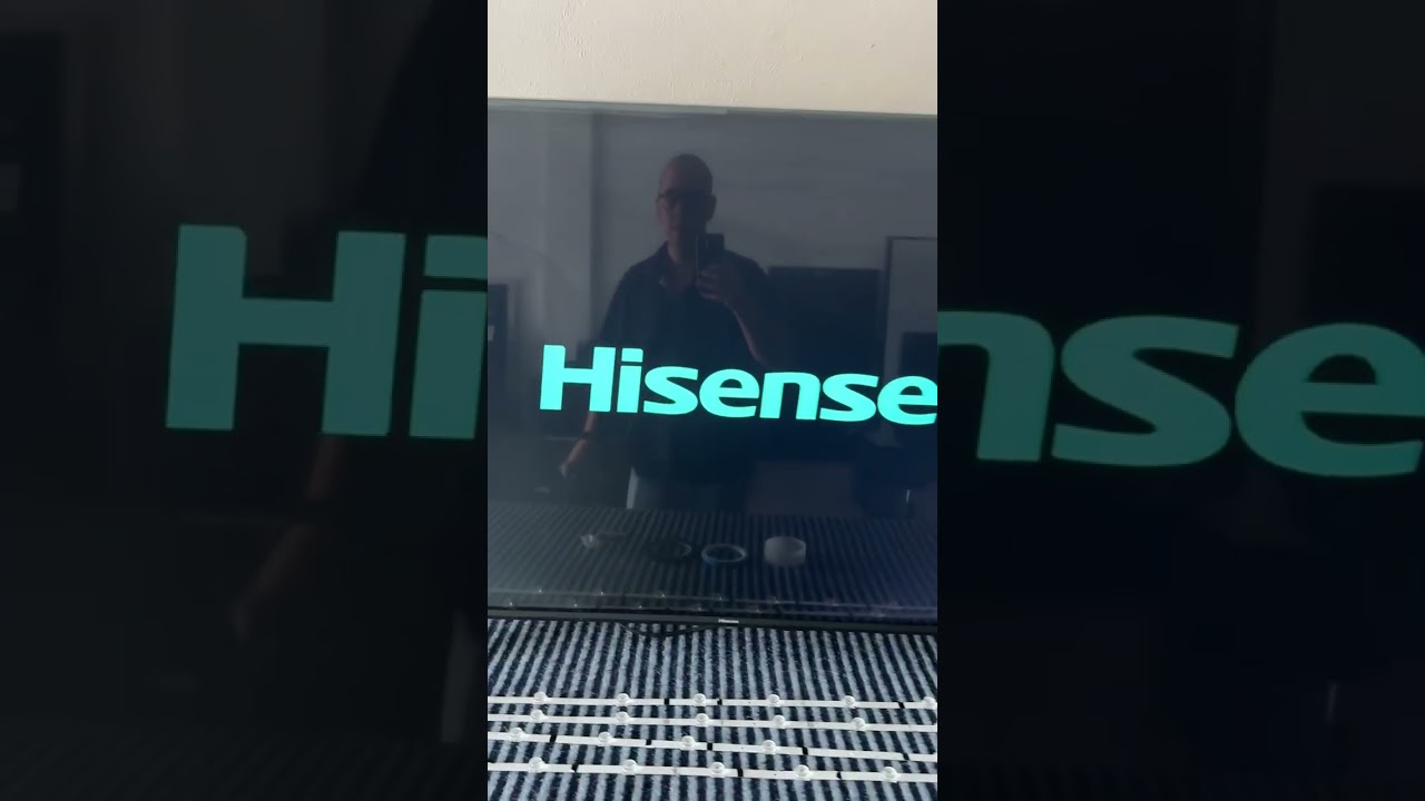 DIAGNÓSTICO, REVISIÓN Y REPARACIÓN DE PANTALLA DE TV HISENSE - 55A6GV - CON FALLA DE LEDS.