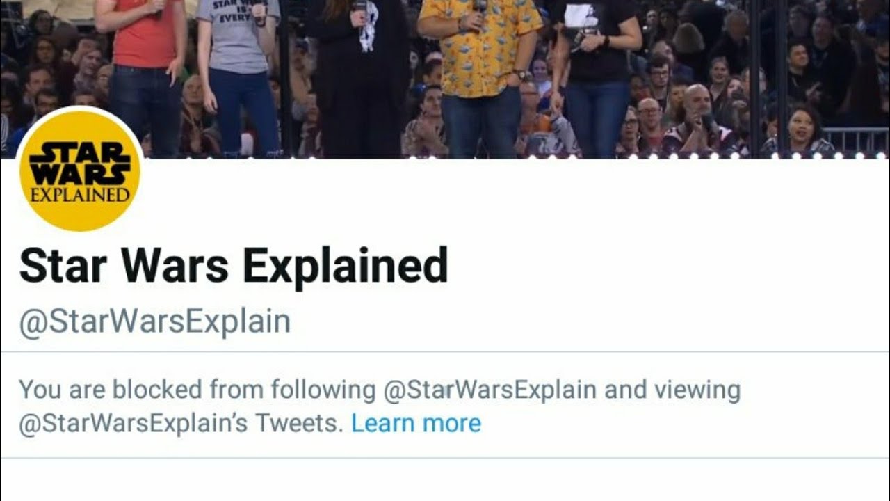 Major Star Wars YouTube Channel Silences Their Own Fans Because Of Me