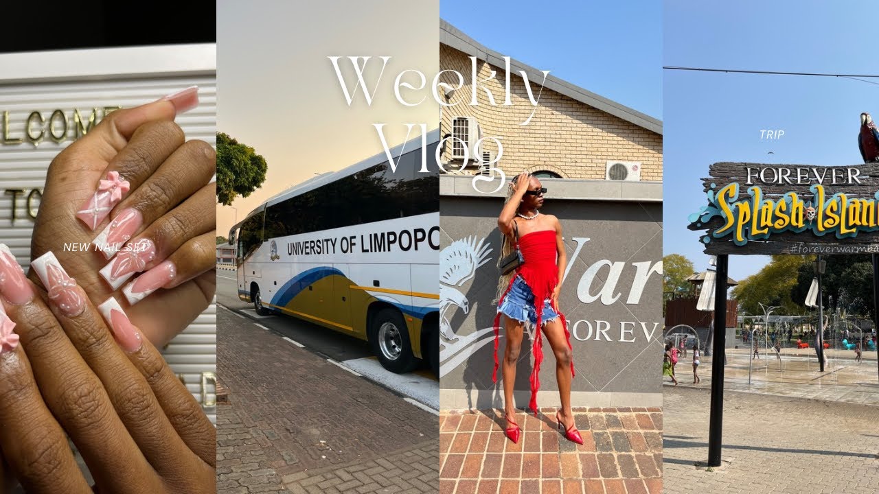 Weekly vlog | thembisa awards nominee + maintenance + Warmbaths bela bela + many more￼