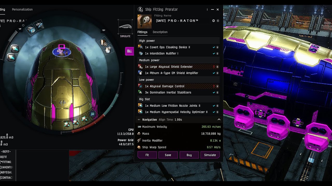 EVE Online: Amarr to Jita - Custom HS Route (27 Min)