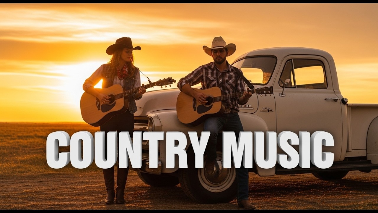 🔴 LIVE Calm Country Playlist – Relaxing Pop & Ballads for Work and Study