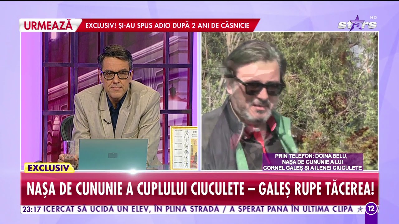 Informaţii bombă în cazul morţii lui Cornel Galeş! Naşa de cununie a cuplului rupe tăcerea!