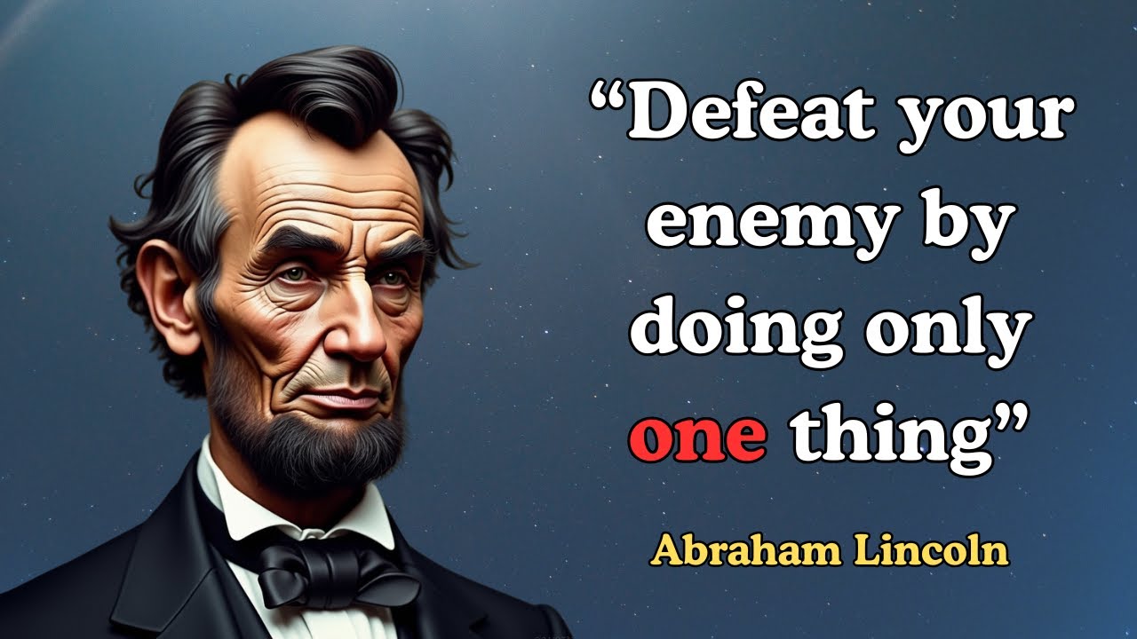 Abraham Lincoln’s Greatest Quotes on Character, Freedom, Leadership, and Perseverance.