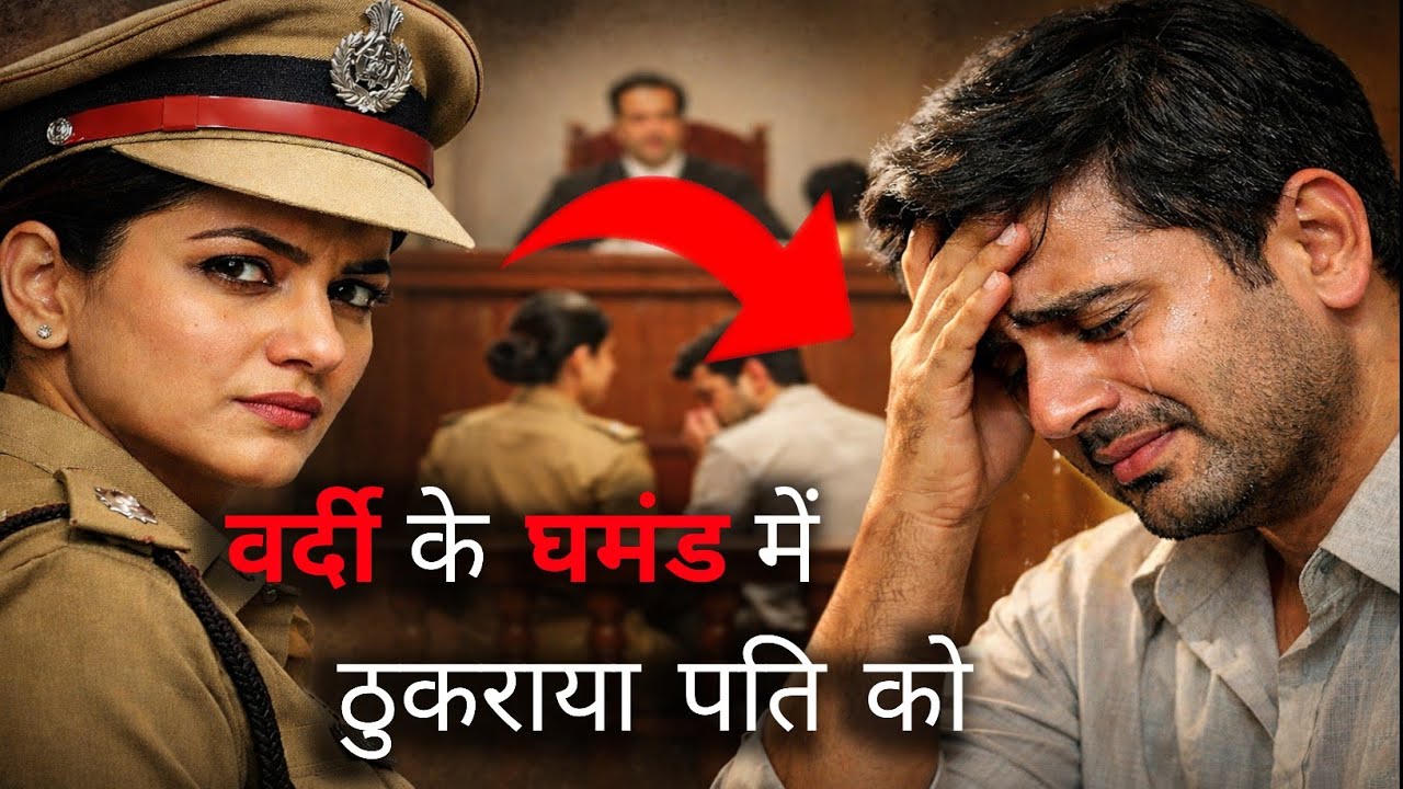 इंस्पेक्टर पत्नी ने बेकसूर पति को ठुकराया… फिर आगे जो हुआ वो आपको रुला देगा! #LoveAndBetrayal