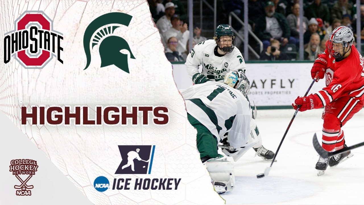 Ohio State vs Michigan State | NCAA College Hockey Highlights | March 14, 2026