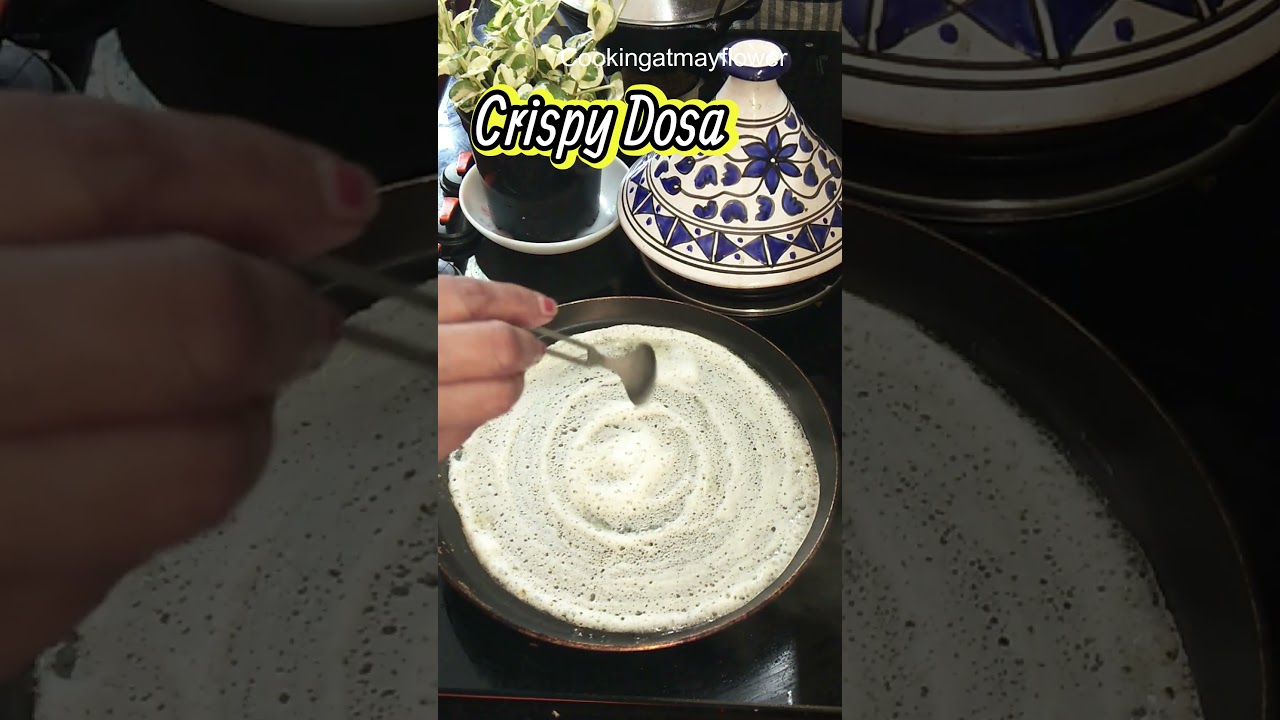 How to make Perfect Crispy Dosa #shorts