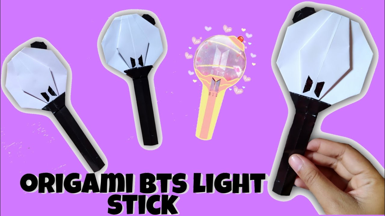 Diy Origami BTS Light stick