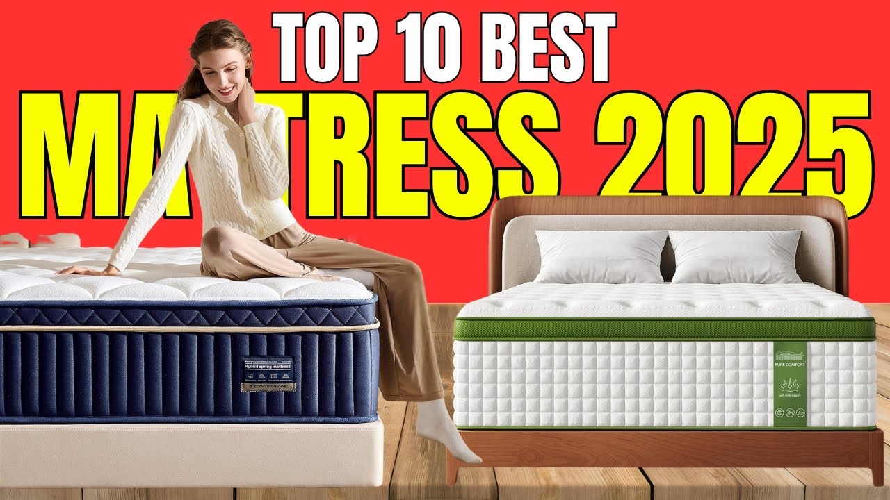 Best Mattress You Can Buy in 2025 | Hybrid, Memory Foam & More!