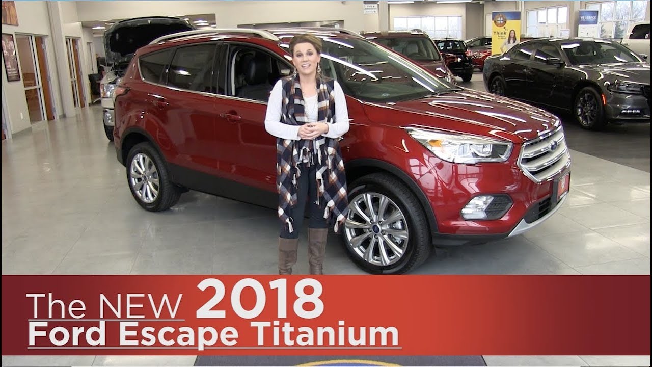 New 2018 Ford Escape Titanium - Elk River, Coon Rapids, Minneapolis, St Paul, St Cloud, MN | Review