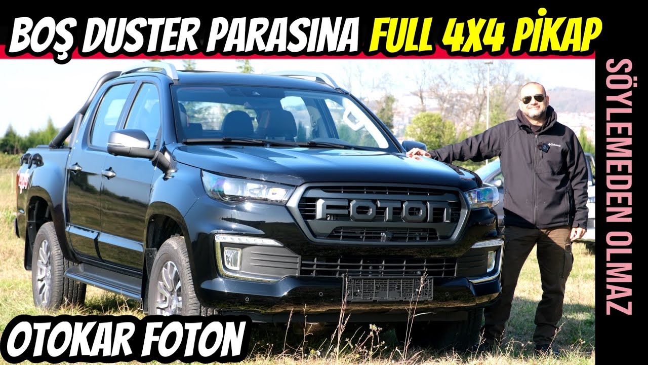 OTOKAR Foton Tunland G7 4X4 | Askeri Arazi Pistinde Sürdük, Tüm Detayları İle Anlattık.