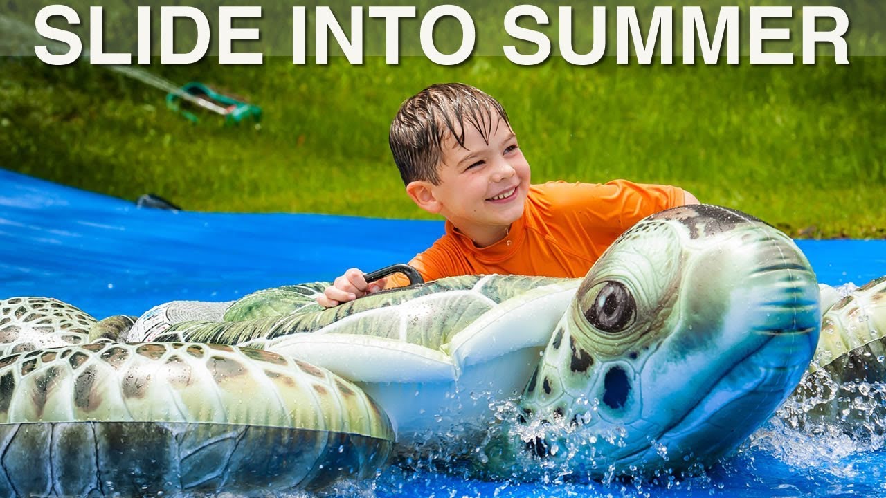 Slide into Summer 2018 - Wahii Waterslide 75ft