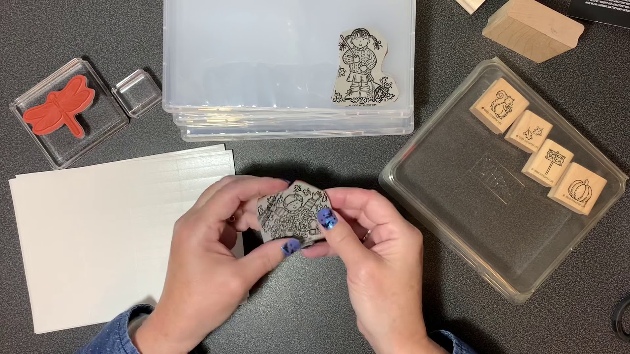 How To Convert Wood Mount Stamps to Cling Mount