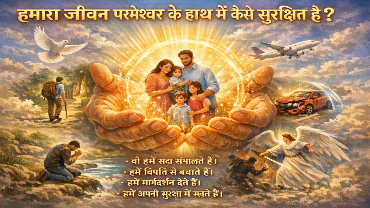 हमारा जीवन परमेश्वर के हाथ में कैसे सुरक्षित है #bible #yashu 