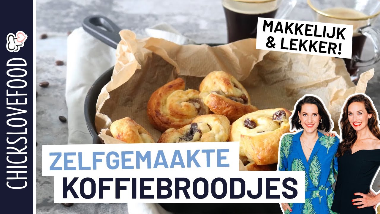 ZO MAAK JE DE LEKKERSTE KOFFIEBROODJES | CHICKSLOVEFOOD