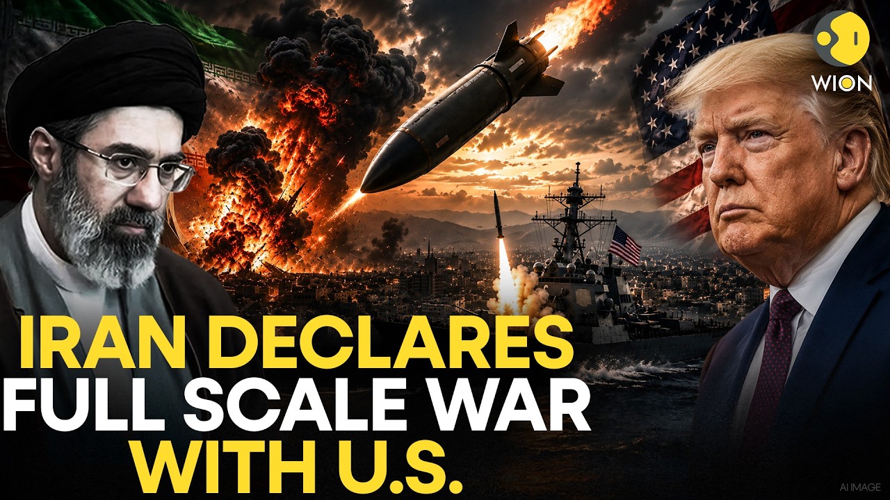 US-Iran War LIVE: Iran Declares &lsquo;Full-Scale War&rsquo; Against US, Iran Prez Issues Stark Warning  | WION