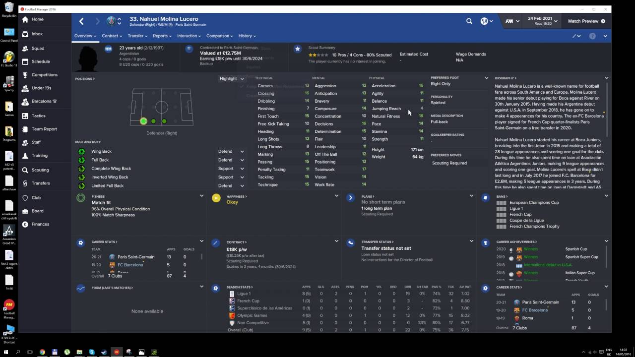FM16 - Как заработать деньги. Трюк (НЕ ОБМАН!!!). Часть 1