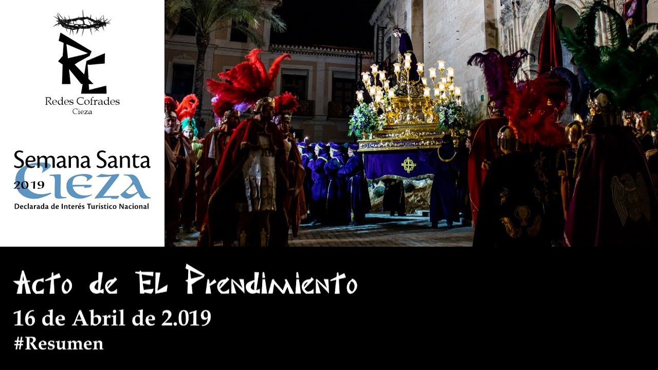 Redes Cofrades: Acto de El Prendimiento 2019 - #Resumen