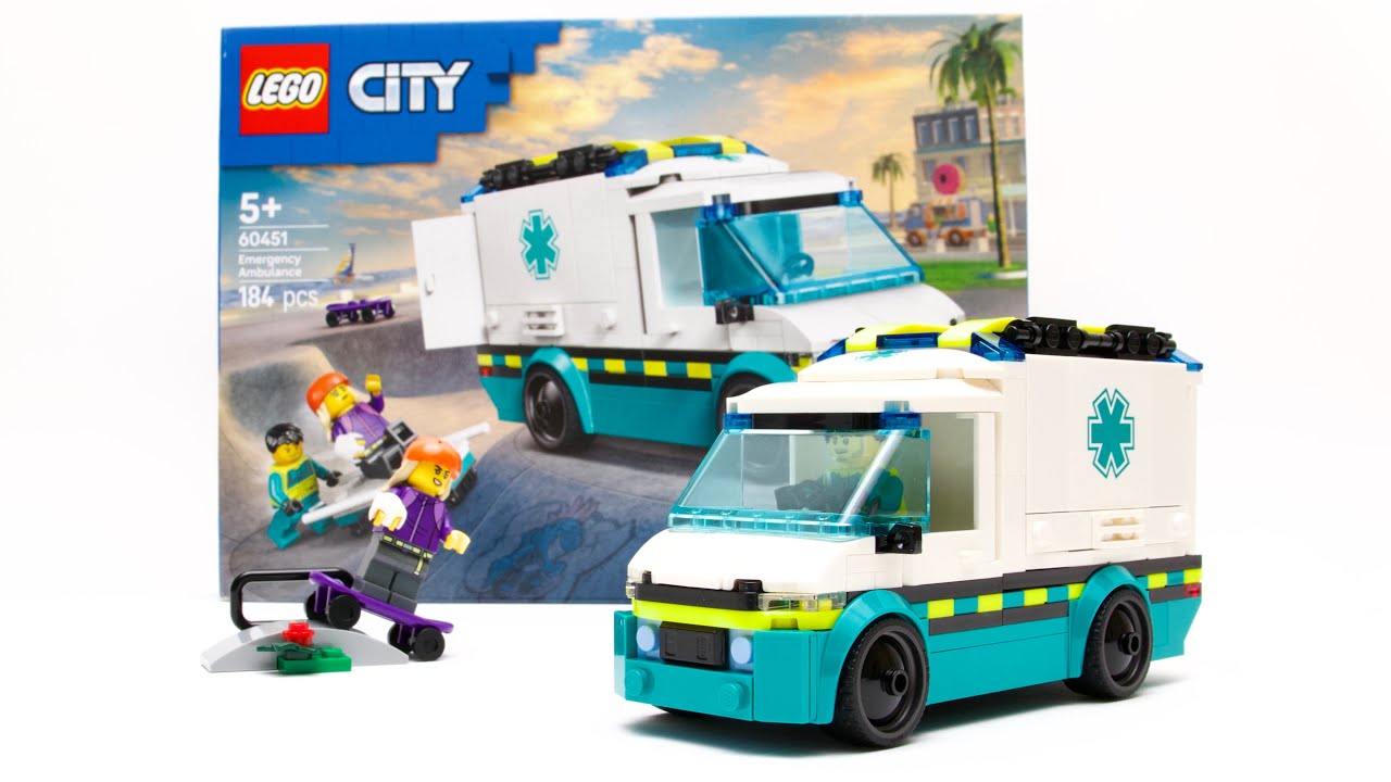 LEGO City Emergency Ambulance 60451 - Build