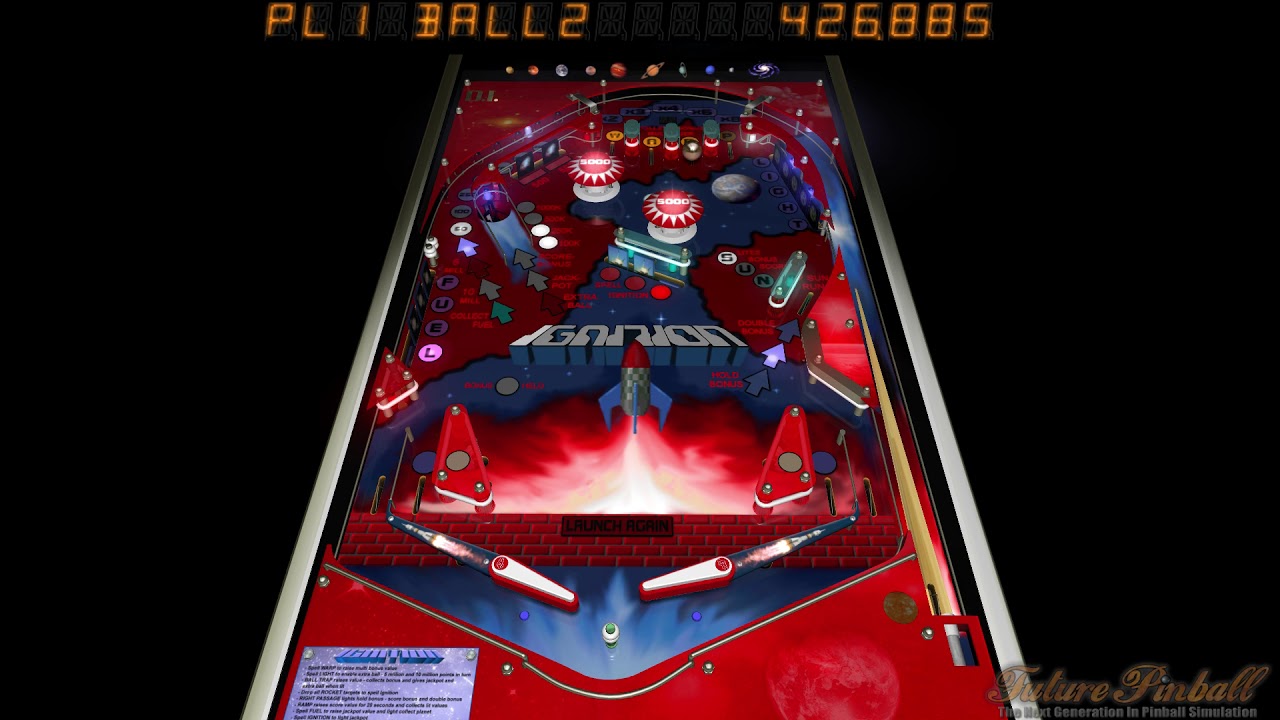 Ignition - Digital Illusions(Pinball dreams - Amiga) - Future Pinball