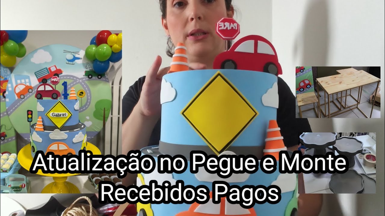 Recebidos Pagos e Atualização no Pegue e Monte 