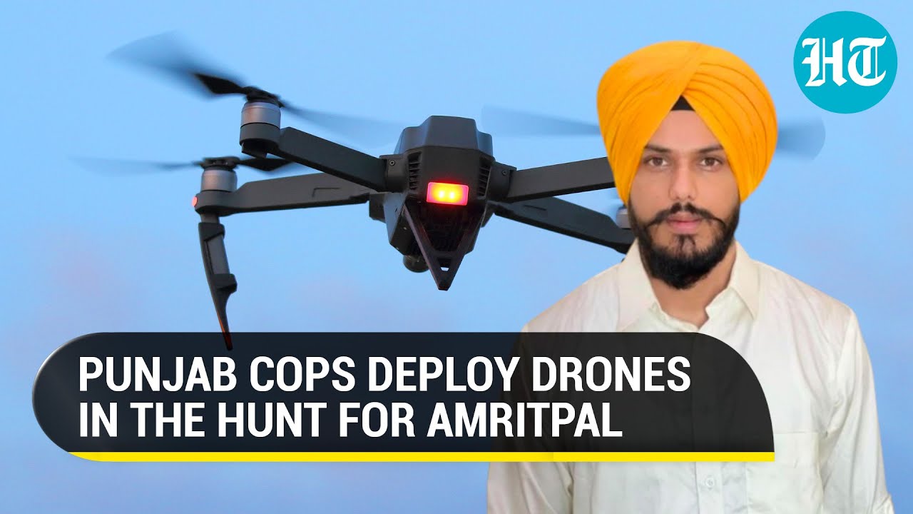 Drones to hunt Amritpal Singh in Punjab; Door-to-door searches on for Khalistan preacher