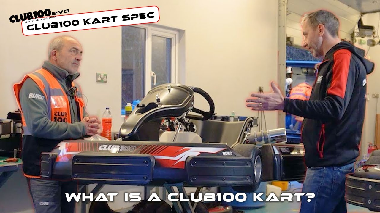 What is a Club100 kart?, John VIGOR tells us all about the Club 100 Karts and specifications
