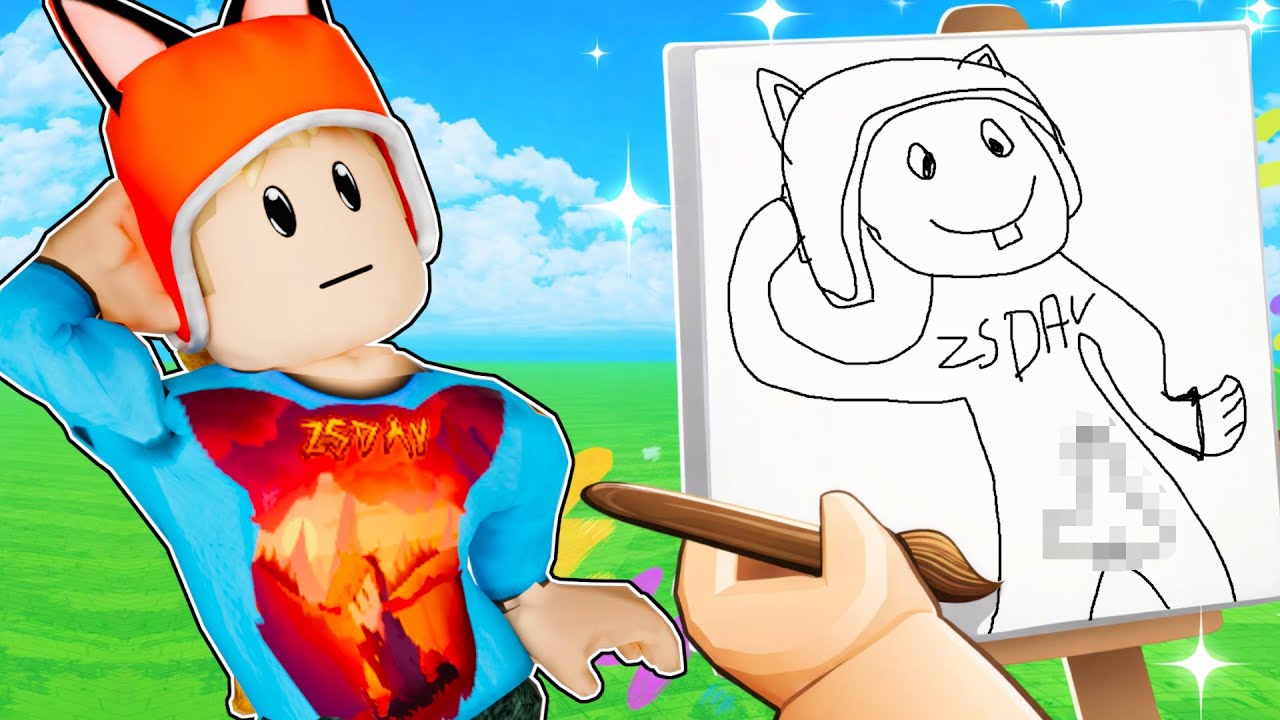 ROBLOX JÁTÉKOSOK MEGPRÓBÁLTAK MEGRAJZOLNI… SIKERÜLT?! 😱