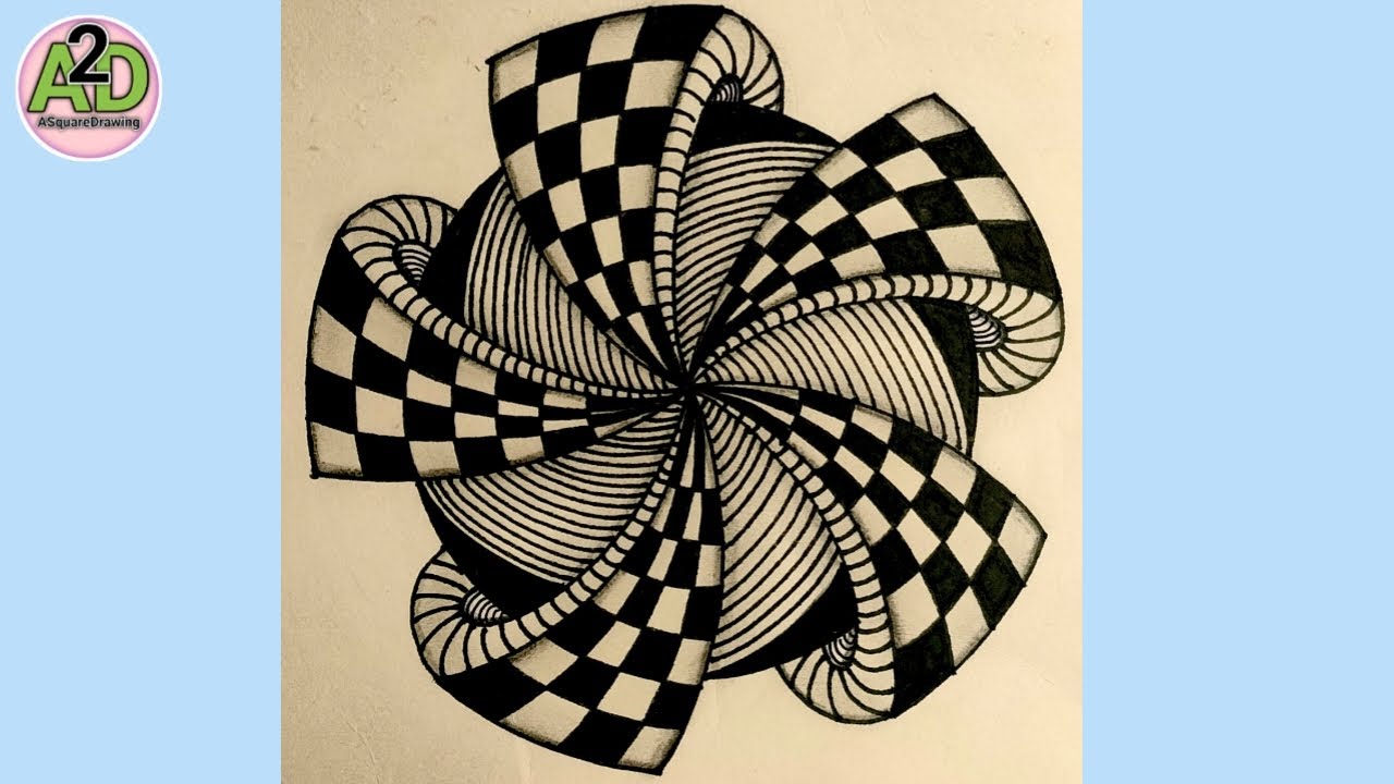 Illusion Drawing Tutorial-4 | Illusion Drawing Ideas | Easy Drawing Ideas