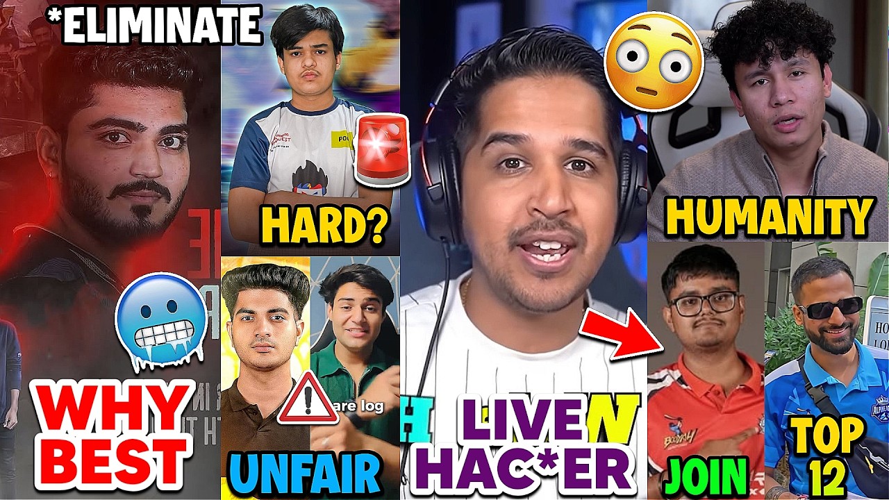 This is IMPORTANT! 🚨 Killer FF Reacts on FFMIC Elimination 😳 Desi Gamer Met Hacker, Tonde Gamer?⚠️
