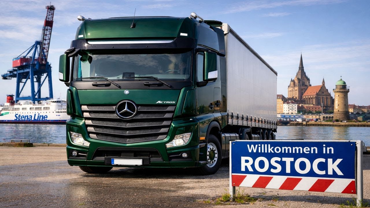 przejazd BREMA  (D) - ROSTOCK (D)  ETS2