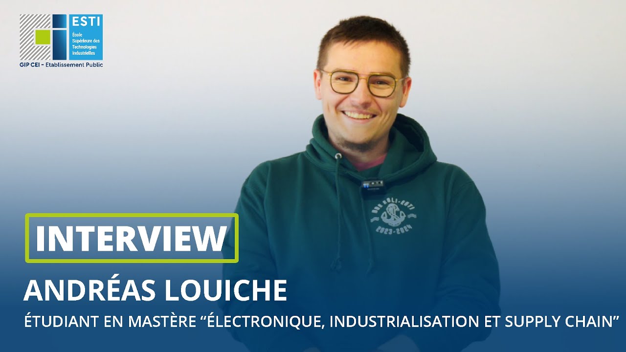ITW Andréas LOUICHE - étudiant en Mastère EISC