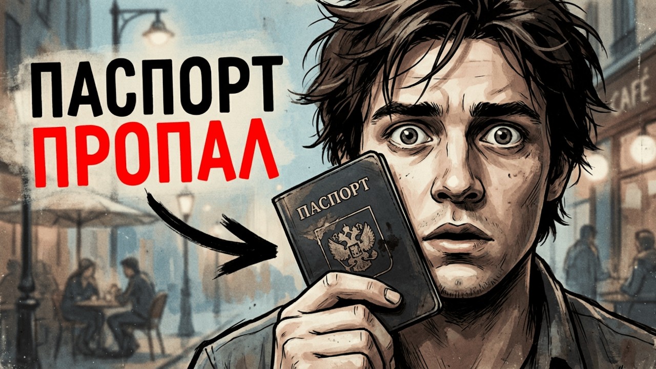 ТЫ — ПОТЕРЯЛ ПАСПОРТ (И ЭТО ВСЯ ТВОЯ ЖИЗНЬ)