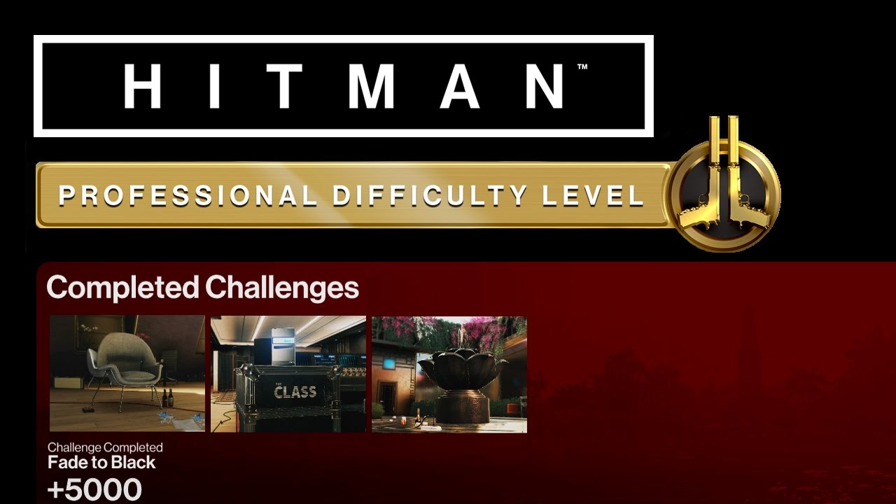 Испытания профессионального режима HITMAN — Бангкок — Fade to Black, I'm Ex-static, Thunder Kiss '65