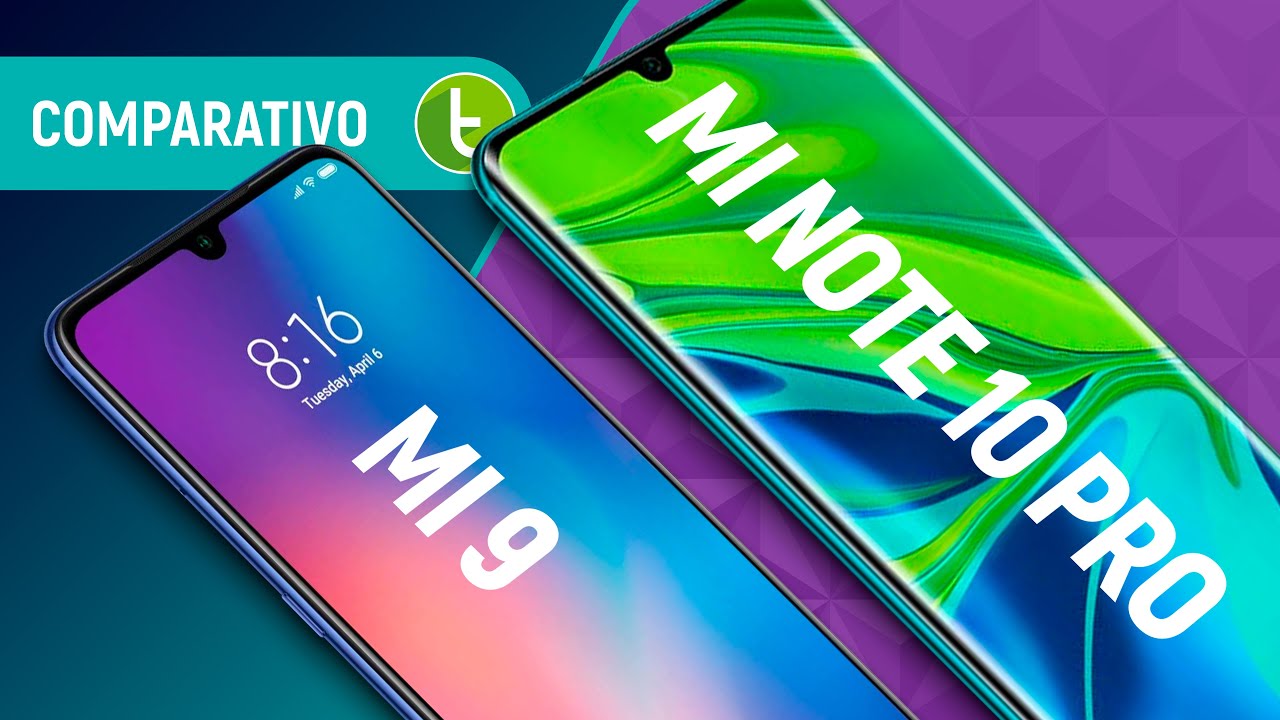 Mi 9 vs Mi Note 10 Pro: top CUSTO BENEFÍCIO do ano passado ou INTERMEDIÁRIO CARO? | Comparativo