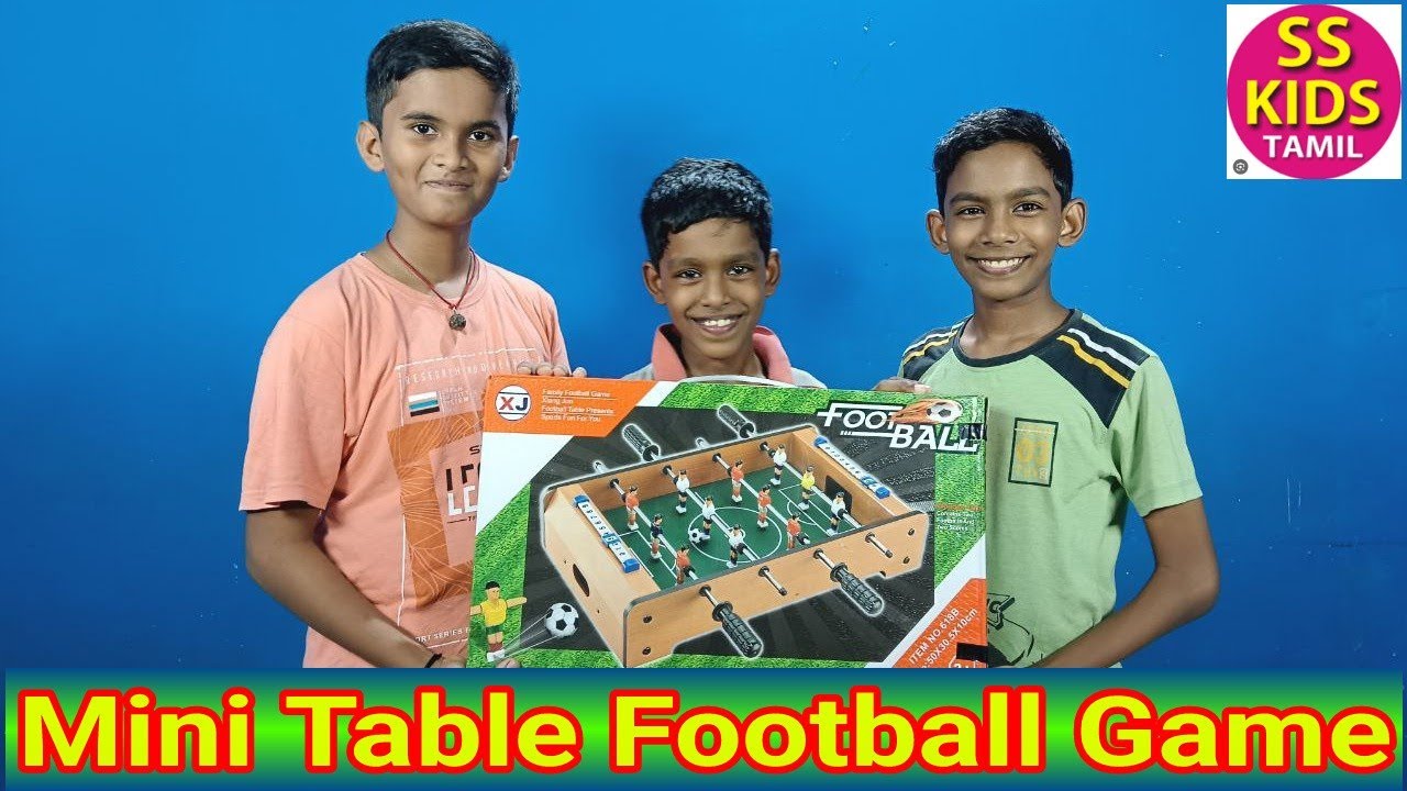 Mini Table Football Game Toy | சிறுவர்களுக்கான சிறிய கால்பந்து விளையாட்டு | SS kids Tamil