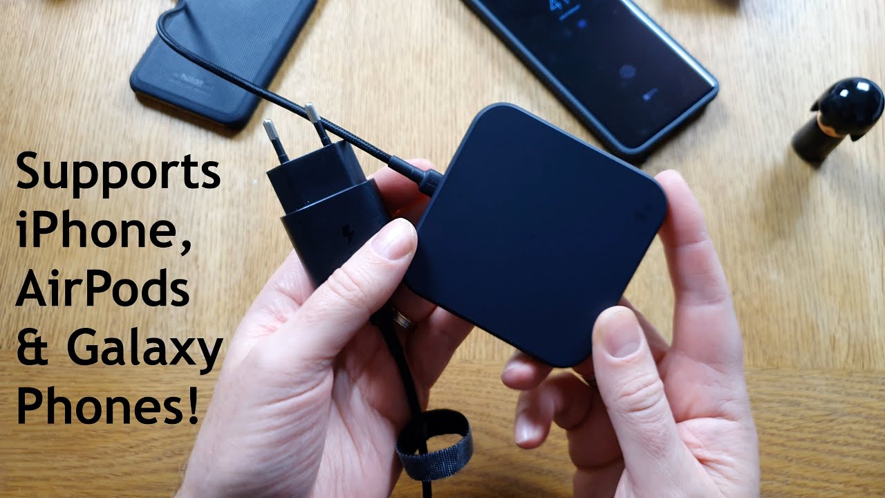 Тестируем беспроводное зарядное устройство Samsung для iPhone, AirPods и телефонов Galaxy!