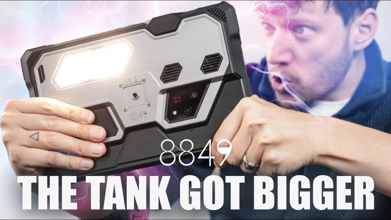 8849 Tank Pad Ultra Review &ndash; The Most INSANE Rugged Tablet?