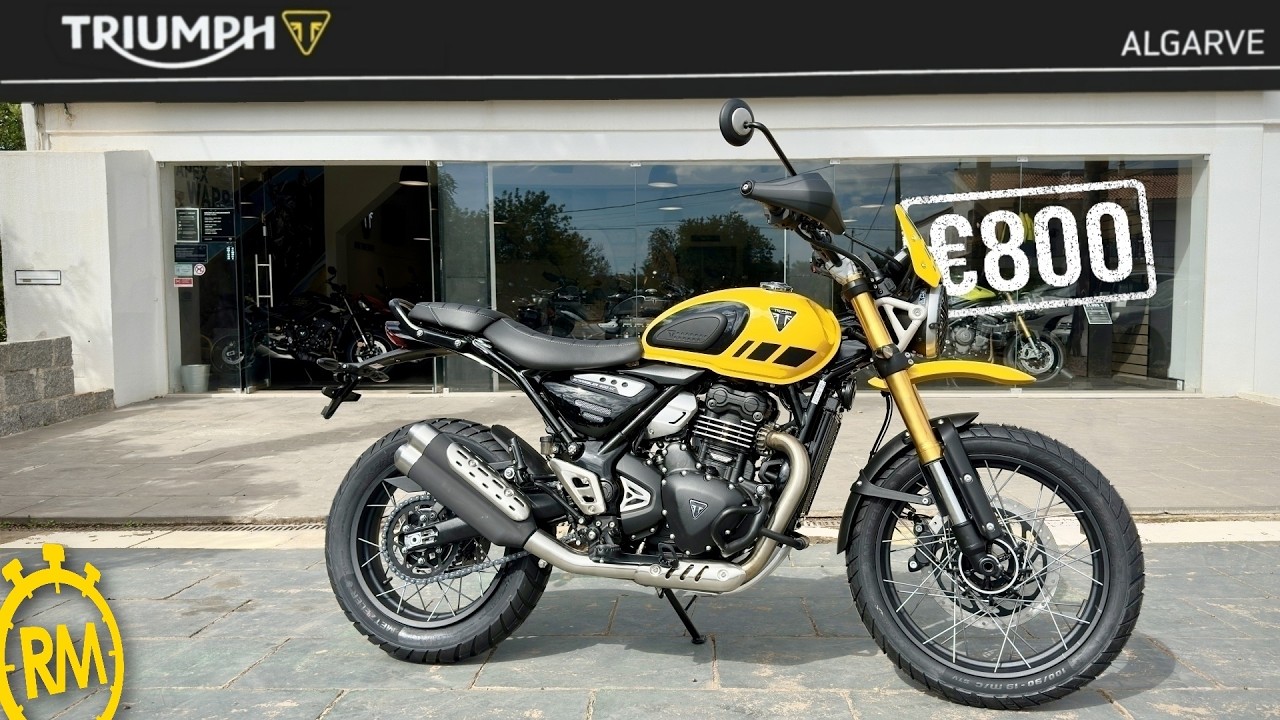 2026 Triumph Scrambler 400XC Review - Worth the Premium Over the 400X ?  [QuickTest#130]