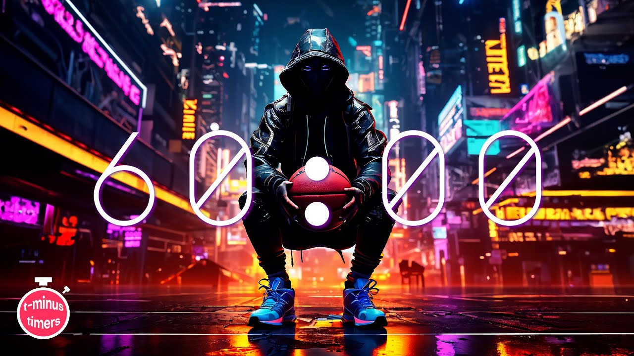 1 Hour Timer | Basketball Theme, Pump Up Music Playlist