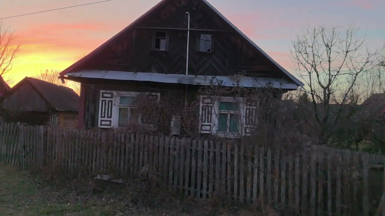 Borysówka. WIEŚ DREWNIANYCH DOMKÓW.