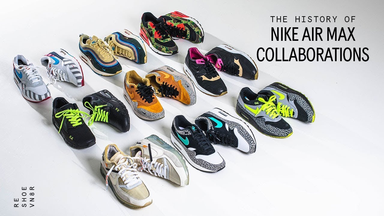 The History Of Rare Nike Air Max Collaborations