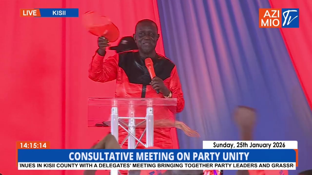 UNFILTERED: Fierce DECLARATION As Oburu Odinga Vows to Protect ODM at All Costs in Fiery Address