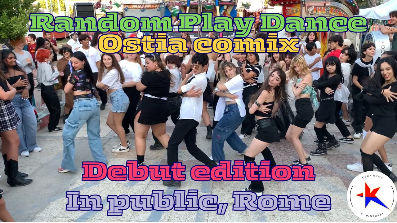 [KPOP IN PUBLIC] RANDOM PLAY DANCE Ostia Comix in ROMA - 랜덤플레이댄스 in ITALY | DEBUT EDITION