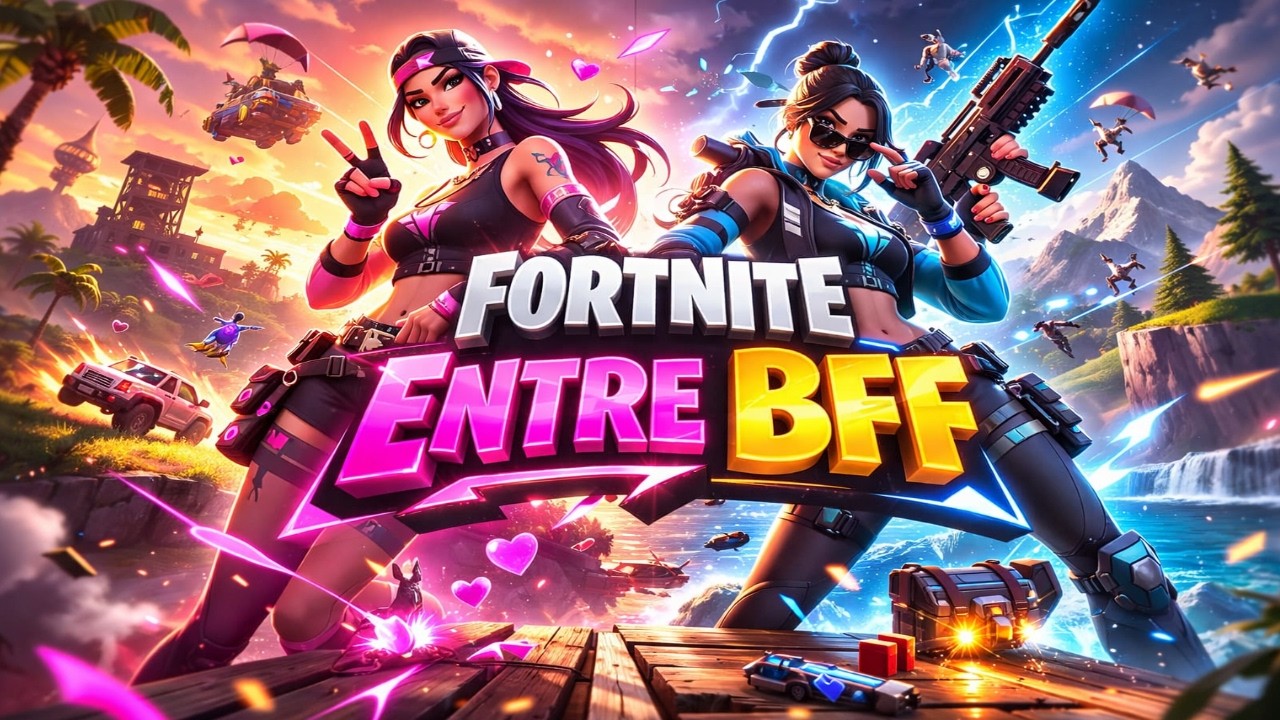 FORTNITE entre BFF (Je Rage)