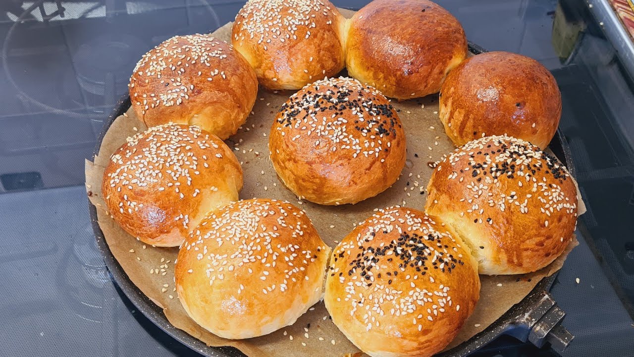 ethiopian food burger buns recipe easy የበርገር ዳቦ አሰራር በቤታችን ውስጥ በቀላል መንገድ