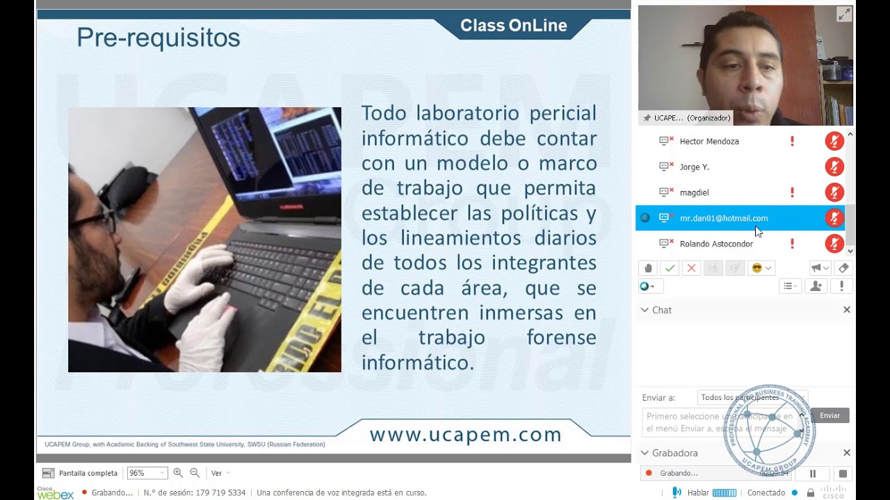 Diplomado: Investigación Informática Forense | Clase 03 | Tutorial Forense